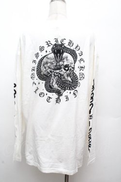 画像3: KRY CLOTHING / プリントロンT  白 S-26-04-09-004-EL-TO-HR-ZS