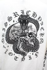 画像4: KRY CLOTHING / プリントロンT  白 S-26-04-09-004-EL-TO-HR-ZS (4)