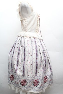 画像3: axes femme / ガーベラ＆オータムローズワンピース  アイボリー S-26-04-09-041-AX-OP-HR-ZS