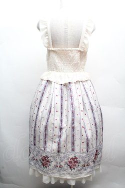 画像4: axes femme / ガーベラ＆オータムローズワンピース  アイボリー S-26-04-09-041-AX-OP-HR-ZS