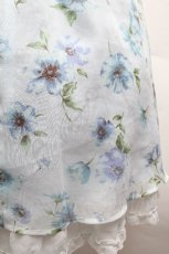画像4: axes femme / 水彩花柄キャミワンピース M サックス S-26-04-09-042-AX-OP-TE-ZS (4)