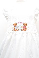 画像2: Avail / My dear little chefクマフリルエプロン  白 S-26-04-09-044-GO-OP-AS-ZS (2)