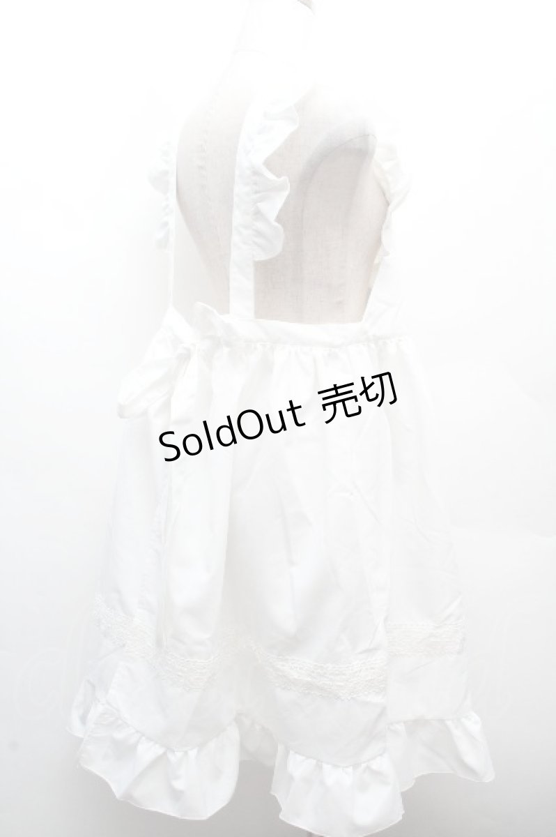 画像3: Avail / My dear little chefクマフリルエプロン  白 S-26-04-09-044-GO-OP-AS-ZS (3)