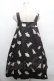 画像2: Franche Lippee / うさぎワンピース  黒 S-26-04-09-047-LO-OP-AS-ZS (2)