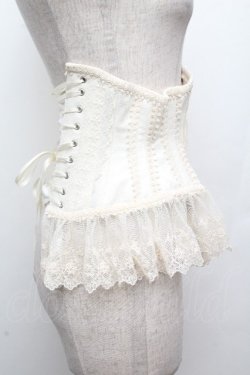 画像2: abilletage / レースショートコルセット  オフ S-26-04-09-001-GO-TO-AS-ZS