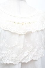 画像2: axes femme / ロマンティックレースプルオーバー M アイボリー S-26-04-09-006-AX-TO-TE-ZS (2)