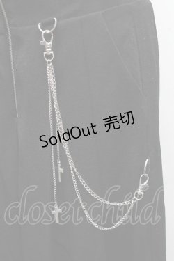 画像3: NIBBLE POISON / ハイウエストタックワイドパンツ  黒 S-26-04-09-056-0-PA-AS-ZS