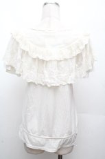 画像4: axes femme / ロマンティックレースプルオーバー M アイボリー S-26-04-09-006-AX-TO-TE-ZS (4)