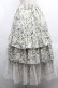 画像1: axes femme / フルールPTティアードスカート  アイボリー S-26-04-09-060-AX-SK-HR-ZS (1)