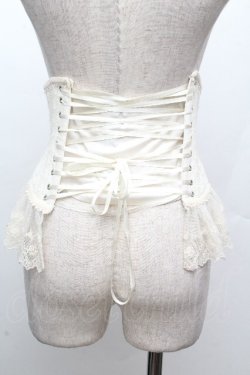 画像3: abilletage / レースショートコルセット  オフ S-26-04-09-001-GO-TO-AS-ZS