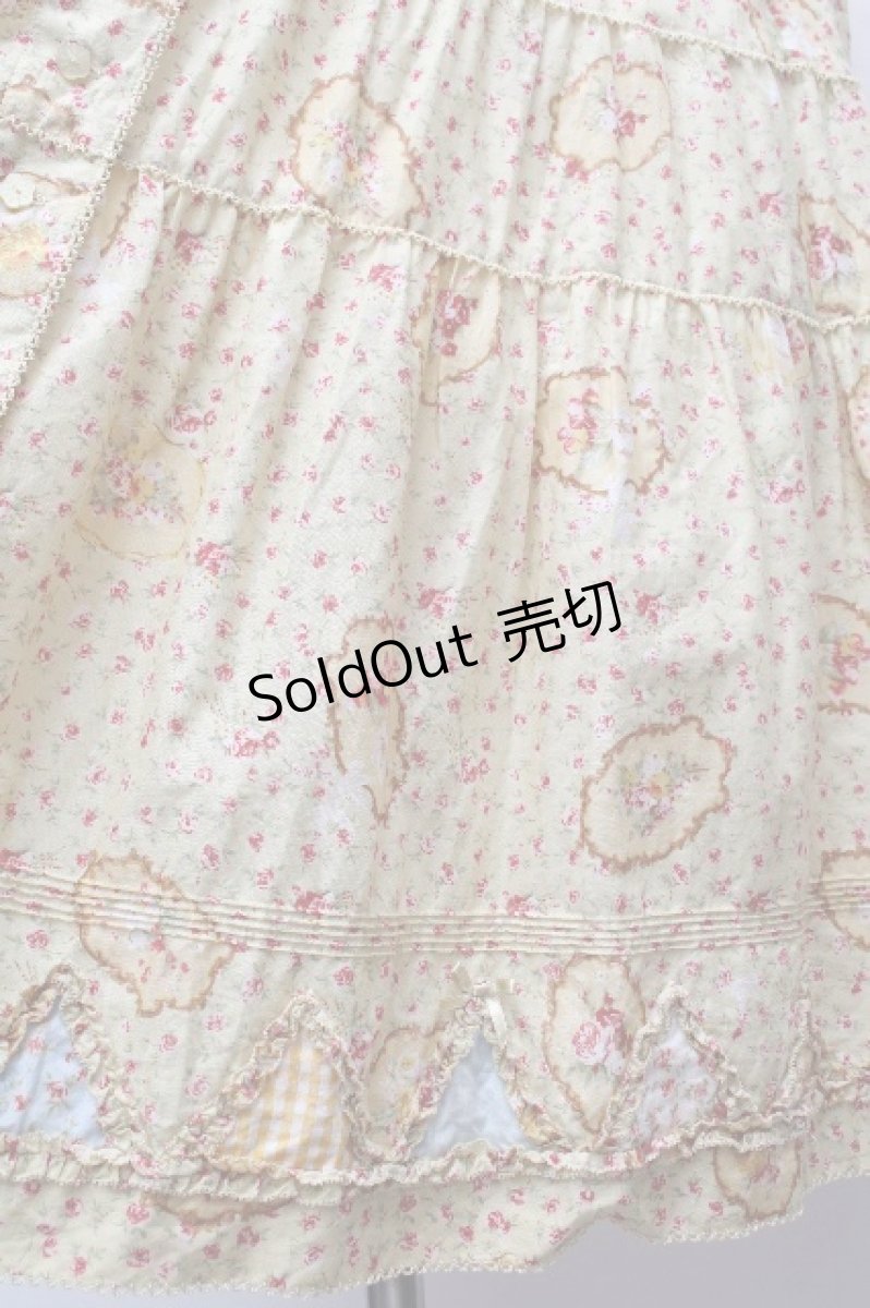 画像2: PINK HOUSE / フェリーチェパッチワークワンピース  イエロー S-26-04-09-012-LO-OP-AS-ZS (2)
