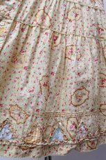 画像2: PINK HOUSE / フェリーチェパッチワークワンピース  イエロー S-26-04-09-012-LO-OP-AS-ZS (2)