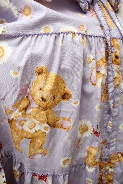 画像2: PINK HOUSE / ひな菊ロンドプリントチュニックブラウス  ラベンダー S-26-04-09-015-LO-OP-AS-ZS