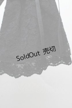 画像4: Moi-meme-Moitie / ローズフレアスリーブカットソー  黒 S-26-04-09-019-MO-TO-HR-ZS