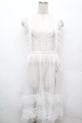 FLC / 星名桜子 hs チュールエプロンジャンスカ 3L 白 S-26-04-09-020-LO-OP-HR-ZS