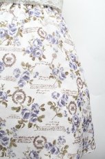 画像4: axes femme / フラワーptドッキングワンピース M キナリ S-26-04-09-022-AX-OP-TE-ZS (4)