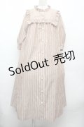 Franche Lippee / ストライプワンピース 3L ベージュ S-26-04-09-023-LO-OP-AS-ZS
