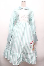 画像1: Avail / My dear little chefスソクマワンピース 4L ミント S-26-04-09-024-GO-OP-AS-ZS (1)