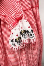 画像3: PINK HOUSE / ミッキー&ミニー刺繍レースワンピース  赤 S-26-04-09-025-LO-OP-AS-ZS (3)