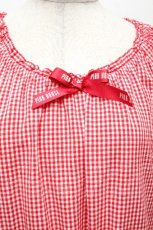 画像5: PINK HOUSE / ミッキー&ミニー刺繍レースワンピース  赤 S-26-04-09-025-LO-OP-AS-ZS (5)