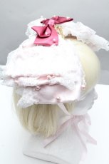画像3: BABY,THE STARS SHINE BRIGHT / Mariee de Kumya ハートとリボンの魔法 リボンヘッドドレス  ピンク S-26-04-10-004-BA-OP-HR-ZS (3)