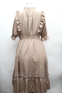 画像4: m petit by misako / NINA'SコラボAMハイショクメローワンピース 3L ベージュ S-26-04-10-034-LO-OP-HR-ZS