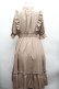 画像4: m petit by misako / NINA'SコラボAMハイショクメローワンピース 3L ベージュ S-26-04-10-034-LO-OP-HR-ZS (4)