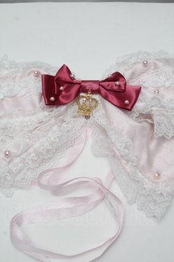 画像4: BABY,THE STARS SHINE BRIGHT / Mariee de Kumya ハートとリボンの魔法 リボンヘッドドレス  ピンク S-26-04-10-004-BA-OP-HR-ZS