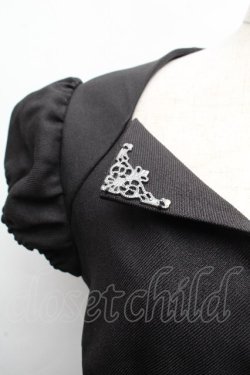 画像3: NIBBLE POISON / カットアウトデザインミニワンピース  黒 S-26-04-10-042-0-OP-HR-ZS