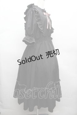 画像2: m petit by misako / NINA'SコラボAMハイショクメローワンピース 3L 黒 S-26-04-10-046-LO-OP-HR-ZS