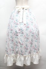 画像3: Kurumi Collaboration / グレイスフルコルセット風ロングスカート LL 白 S-26-04-10-050-GO-SK-HR-ZS (3)