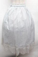 画像1: F&A / レース使いチュールプリーツスカート  ミント S-26-04-10-053-LO-SK-HR-ZS (1)