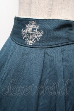 画像2: axes femme / サス付フリルスカート  グリーン S-26-04-10-054-AX-SK-HR-ZS