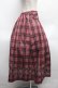 画像3: axes femme / ビット付フレアスカート M ワイン S-26-04-10-055-AX-SK-TE-ZS (3)
