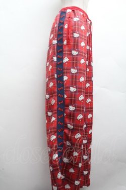 画像2: HEIHEI / ハローキティ トラックパンツ  赤 S-26-04-10-059-PU-PA-HR-ZS