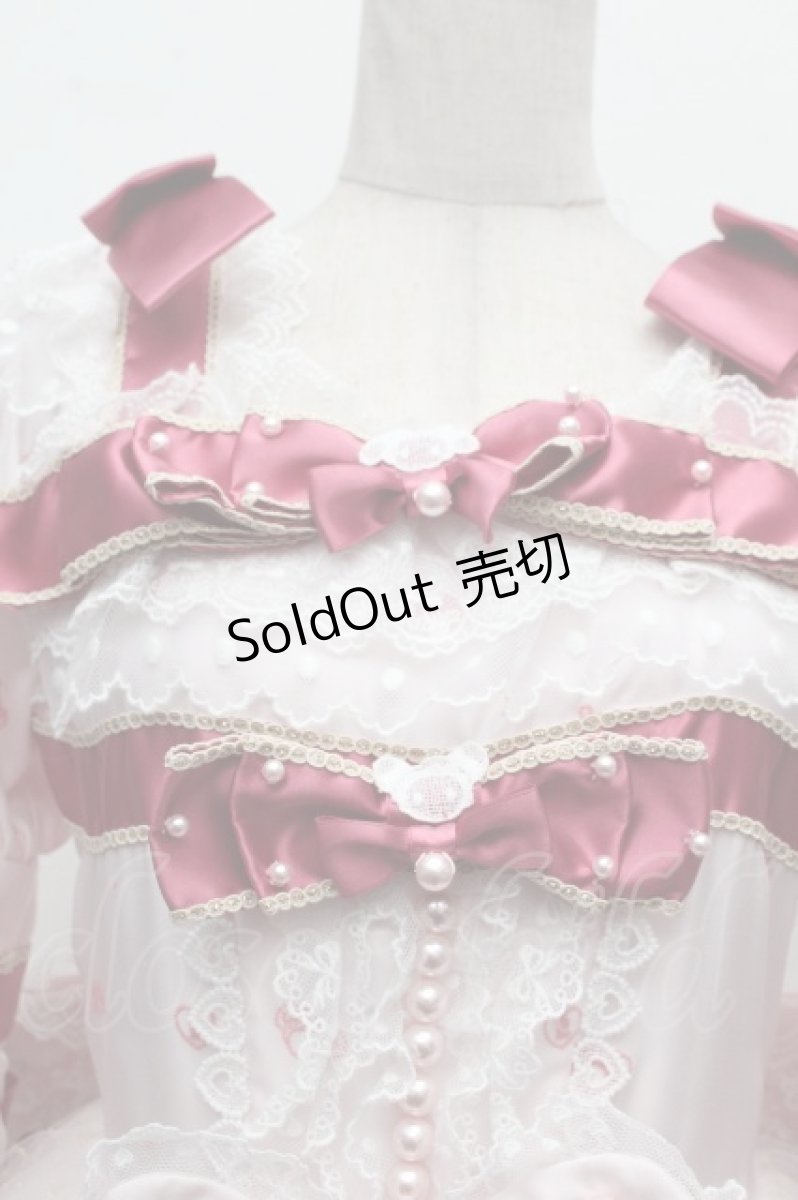 画像4: BABY,THE STARS SHINE BRIGHT / Mariee de Kumya ハートとリボンの魔法 ワンピースドレス  ピンク S-26-04-10-009-BA-OP-HR-ZS (4)