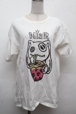 画像1: NieR Clothing / プリントTシャツ  白 S-26-04-10-011-PU-TS-HR-ZS