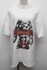 画像1: NieR Clothing / プリントTシャツ  白 S-26-04-10-012-PU-TS-HR-ZS (1)