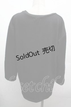 画像2: NieR Clothing / プリントプルオーバー L 黒 S-26-04-10-013-PU-TO-HR-ZS