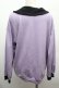 画像2: サンリオ / リボン襟クロミプリントプルオーバー  ラベンダーｘ黒 S-26-04-10-014-EL-TO-HR-ZS (2)