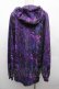 画像2: NieR Clothing / プリントZIPパーカー  紫 S-26-04-10-018-PU-TO-HR-ZS (2)