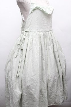 画像3: Perla nell' ostrica / バラトーションレース付きキャミワンピース  ミント S-26-04-10-026-EL-OP-HR-ZS