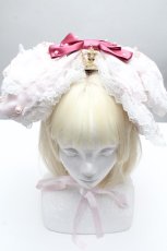 画像1: BABY,THE STARS SHINE BRIGHT / Mariee de Kumya ハートとリボンの魔法 リボンヘッドドレス  ピンク S-26-04-10-004-BA-OP-HR-ZS (1)