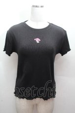 画像1: サンリオ / マイメロディTシャツ  黒 S-26-04-12-032-EL-BL-HR-ZS (1)