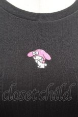 画像2: サンリオ / マイメロディTシャツ  黒 S-26-04-12-032-EL-BL-HR-ZS (2)