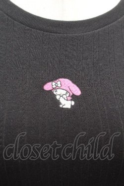 画像2: サンリオ / マイメロディTシャツ  黒 S-26-04-12-032-EL-BL-HR-ZS