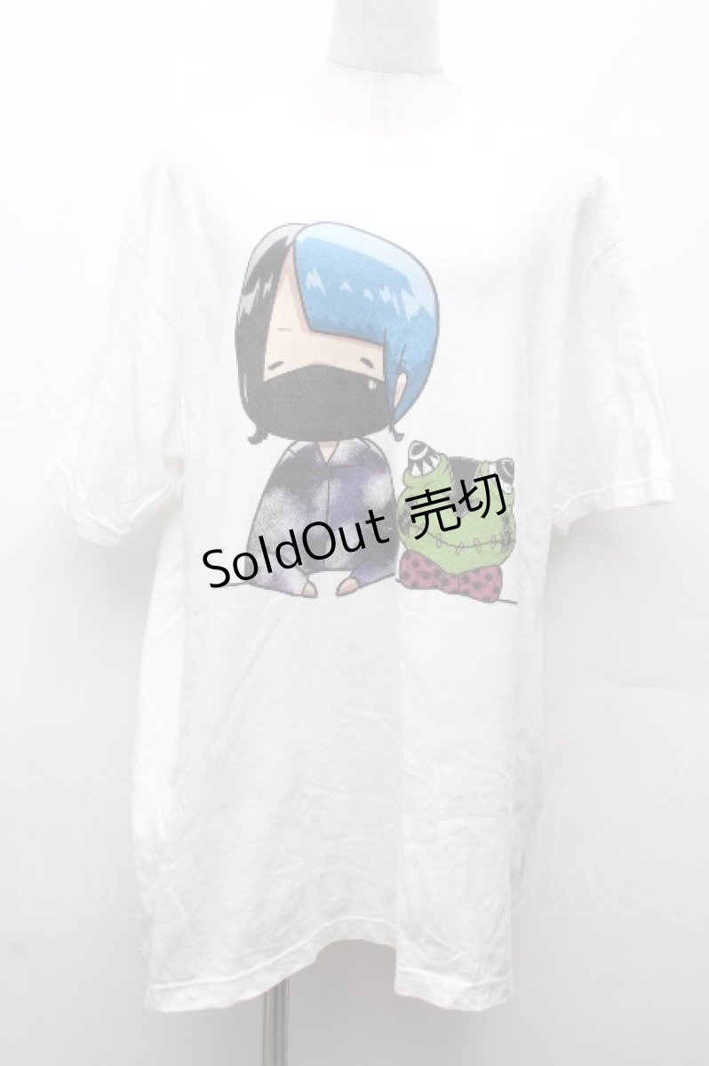 画像1: NieR Clothing / プリントTシャツ  白 S-26-04-12-005-PU-TS-HR-ZS (1)