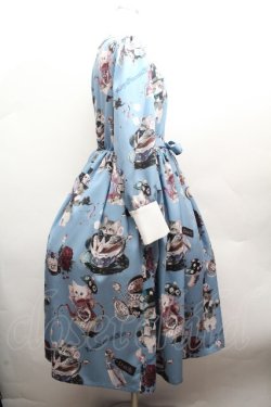 画像3: Royal Princess Alice / Alice in Cat Tea Partyワンピース  サックス S-26-04-12-036-LO-TO-HR-ZS