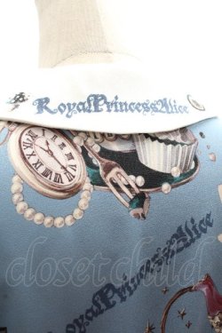 画像7: Royal Princess Alice / Alice in Cat Tea Partyワンピース  サックス S-26-04-12-036-LO-TO-HR-ZS