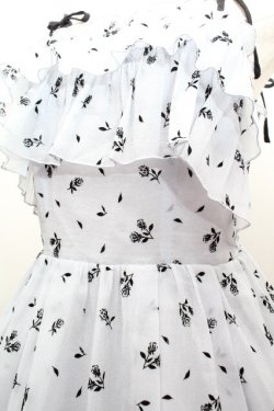 画像2: axes femme POETIQUE / フロッキープリントジャンスカ  グレー S-26-04-12-037-AX-OP-HR-ZS